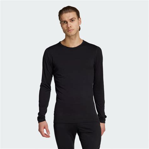 adidas cycling herren funktionsunterwäsche warm wind baselayer longsleeve|adidas Xperior Merino 200 Baselayer Longsleeve .